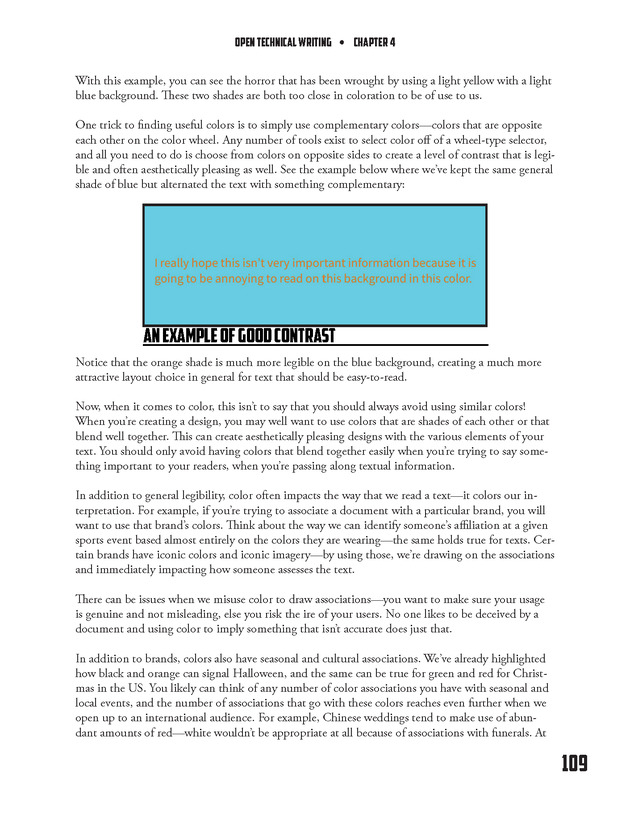 Open Technical Writing - New Page